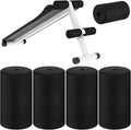 Deekin 4 Pcs Foam Foot Pad Rollers Tube Cover, 1 x 3.54 x 7.1 Inches