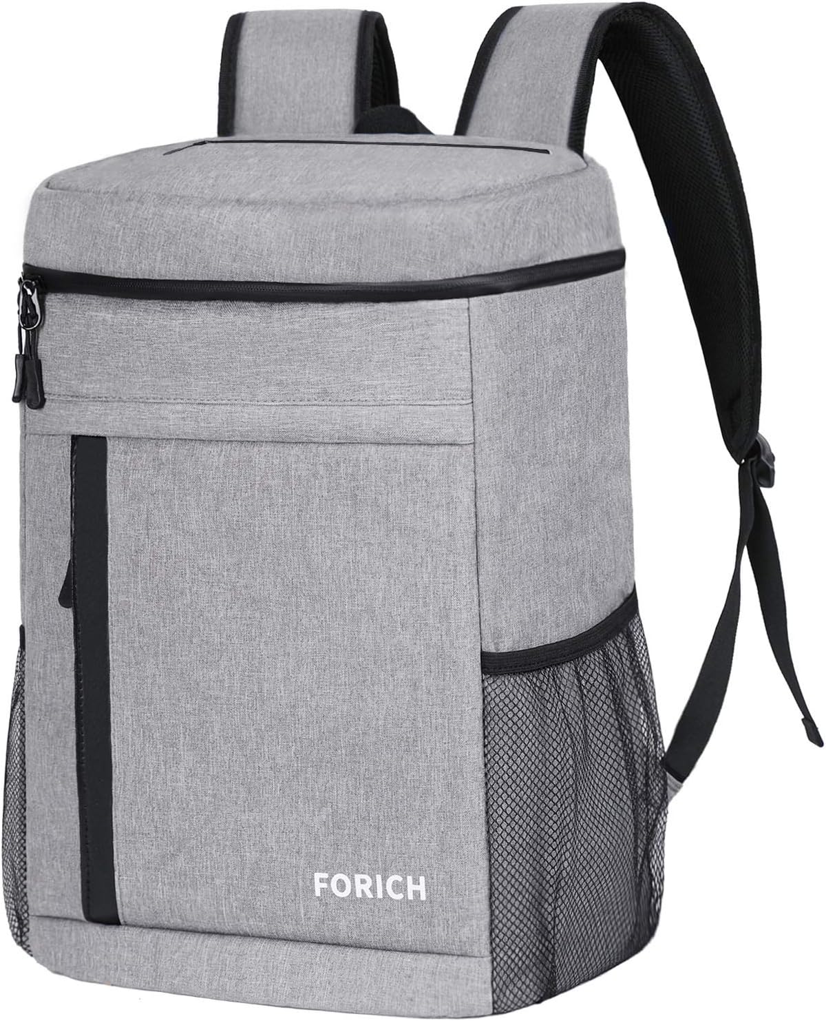 FORICH Soft Cooler Backpack Insulated Waterproof Backpack Cooler Bag Leak Proof Portable Small Cooler Backpacks to Work Lunch Travel Beach Camping Hiking Picnic Fishing Beer for Men Women