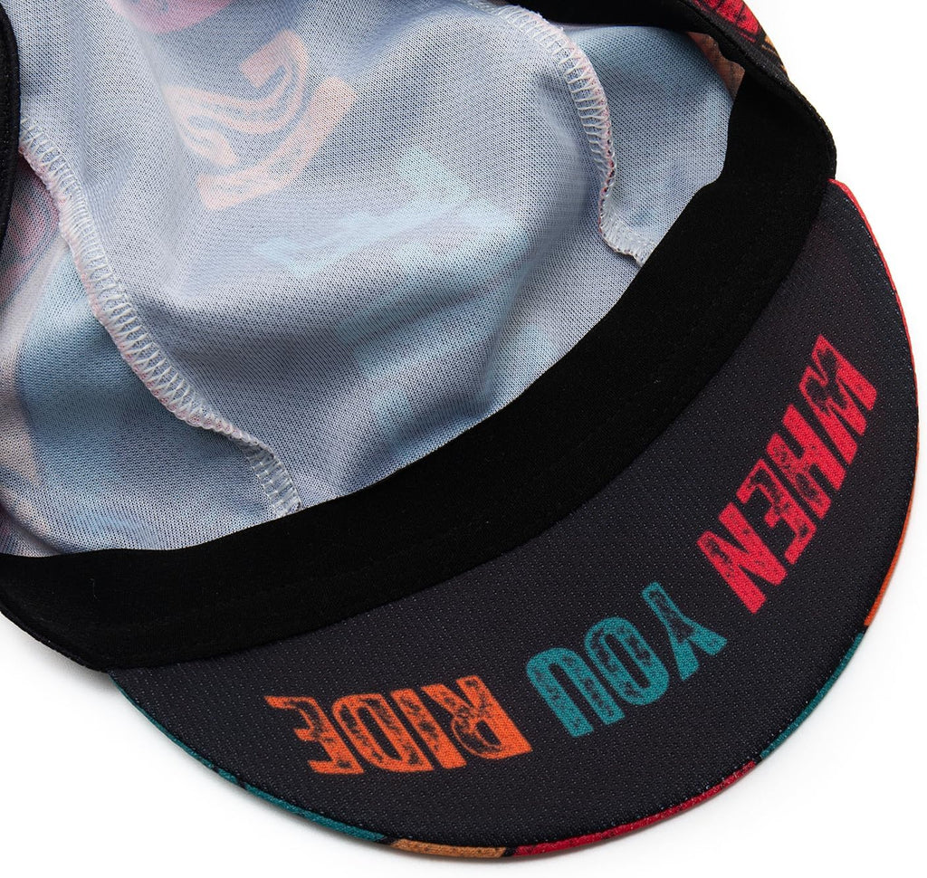 Cycling Cap for Man and Woman Cycling Hat Under Helmet-Polyester Breathable Sweat Absorbent
