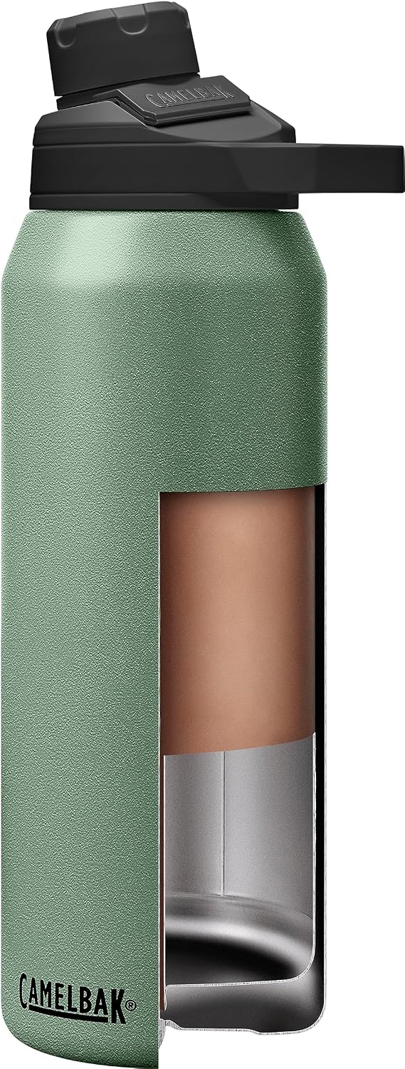 CamelBak Chute Mag Vacuum Insulated Stainless Steel Water Bottle, Magnetic Leak‑Resistant Cap for Everyday Hydration