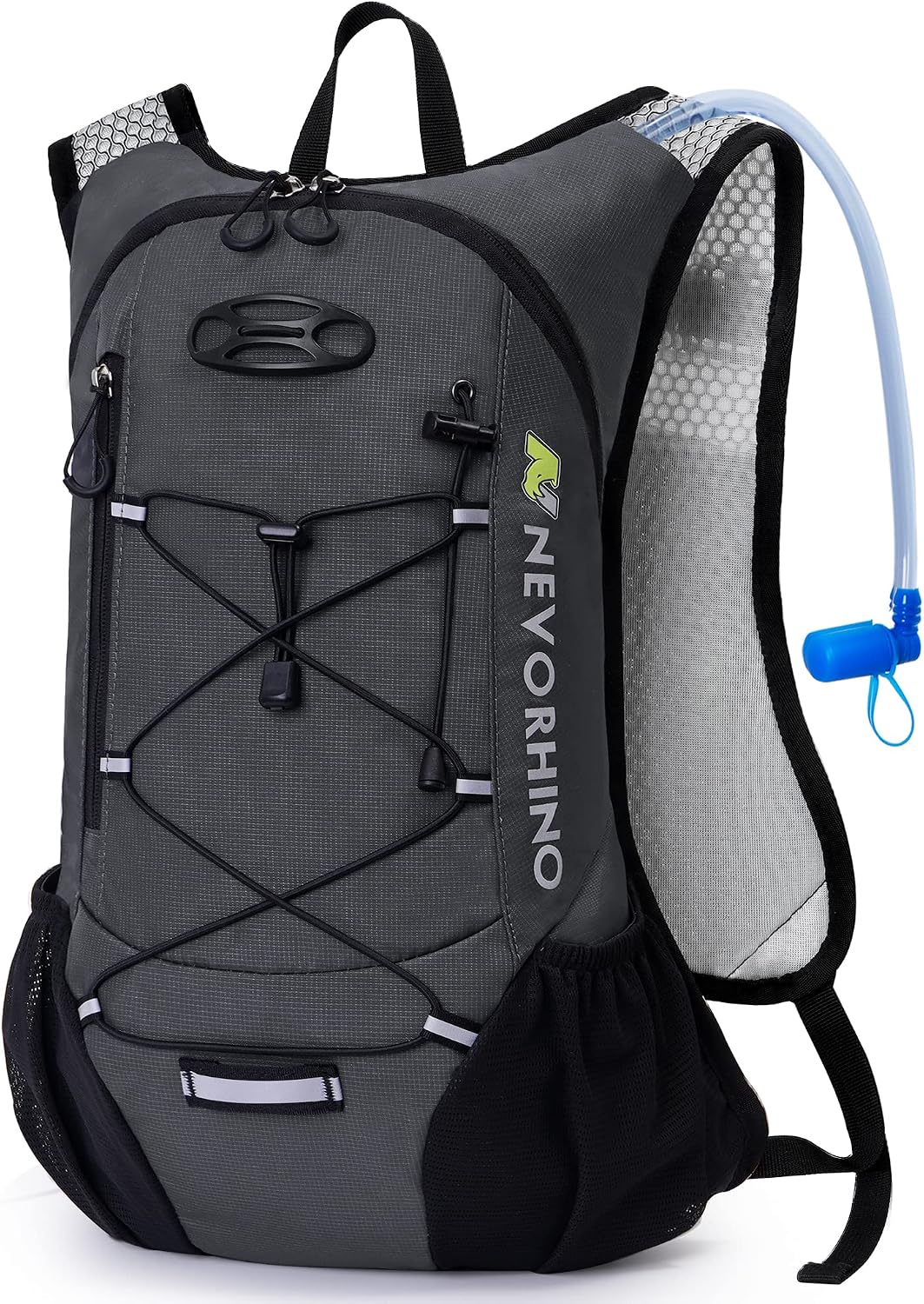 Lightweight Hydration Backpack, Running Backpack with 2L Water Bladder