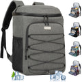 Cooler Backpack Insulated Leak Proof 30 Cans for Men Women,Waterproof Soft Cooler Bag，Lightweight Ice Chest Lunch Backpack for Beach Camping Picnic Travel Worksite Fishing