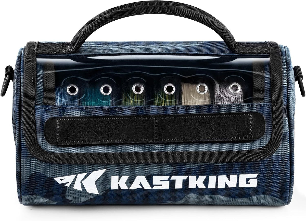 KastKing BaitSpace Line Bag Water Resistant Tackle Bag, Organize Spools