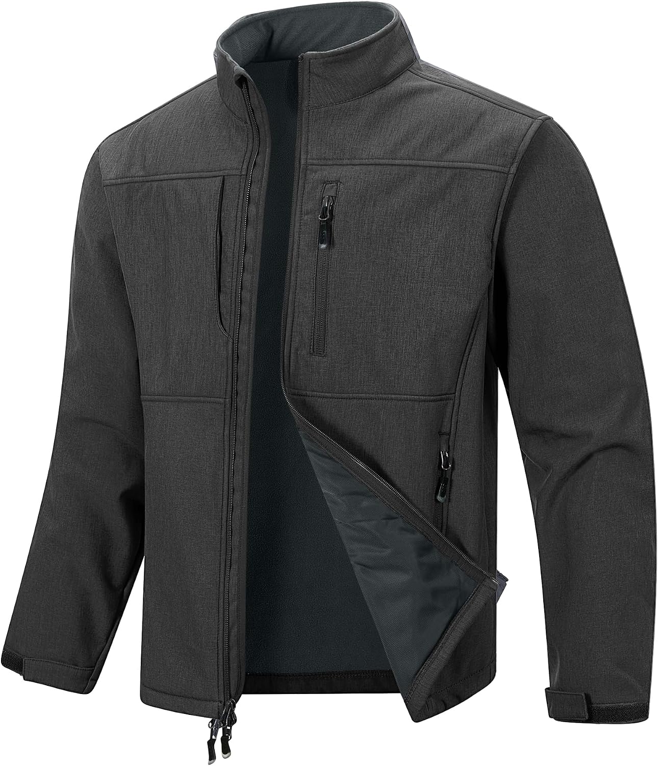 33,000ft Men's Lightweight Softshell Jacket Fleece Waterproof Windbreaker