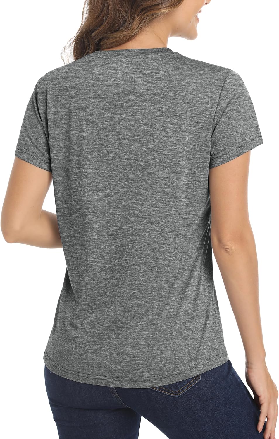 MAGCOMSEN Women's Workout Tops Quick Dry Athletic Moisture Wicking Shirts