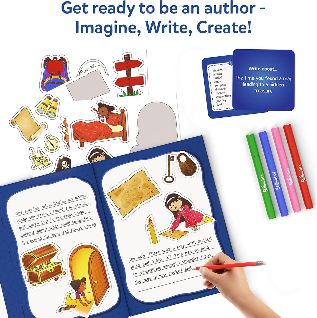 Skillmatics Storybook Art Kit – Adventures, Writing Activity, Gift for Kids