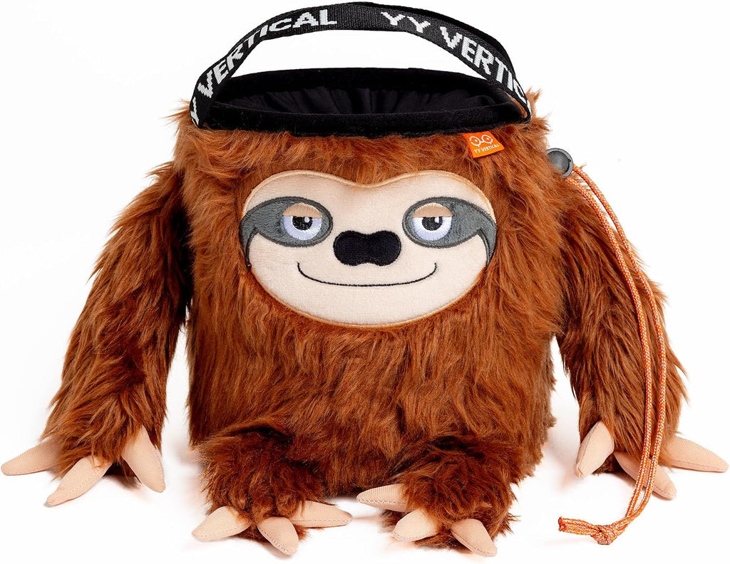 Chalk Bag Chalk Bucket for Rock Climbing - Fun Sloth Novelty Design