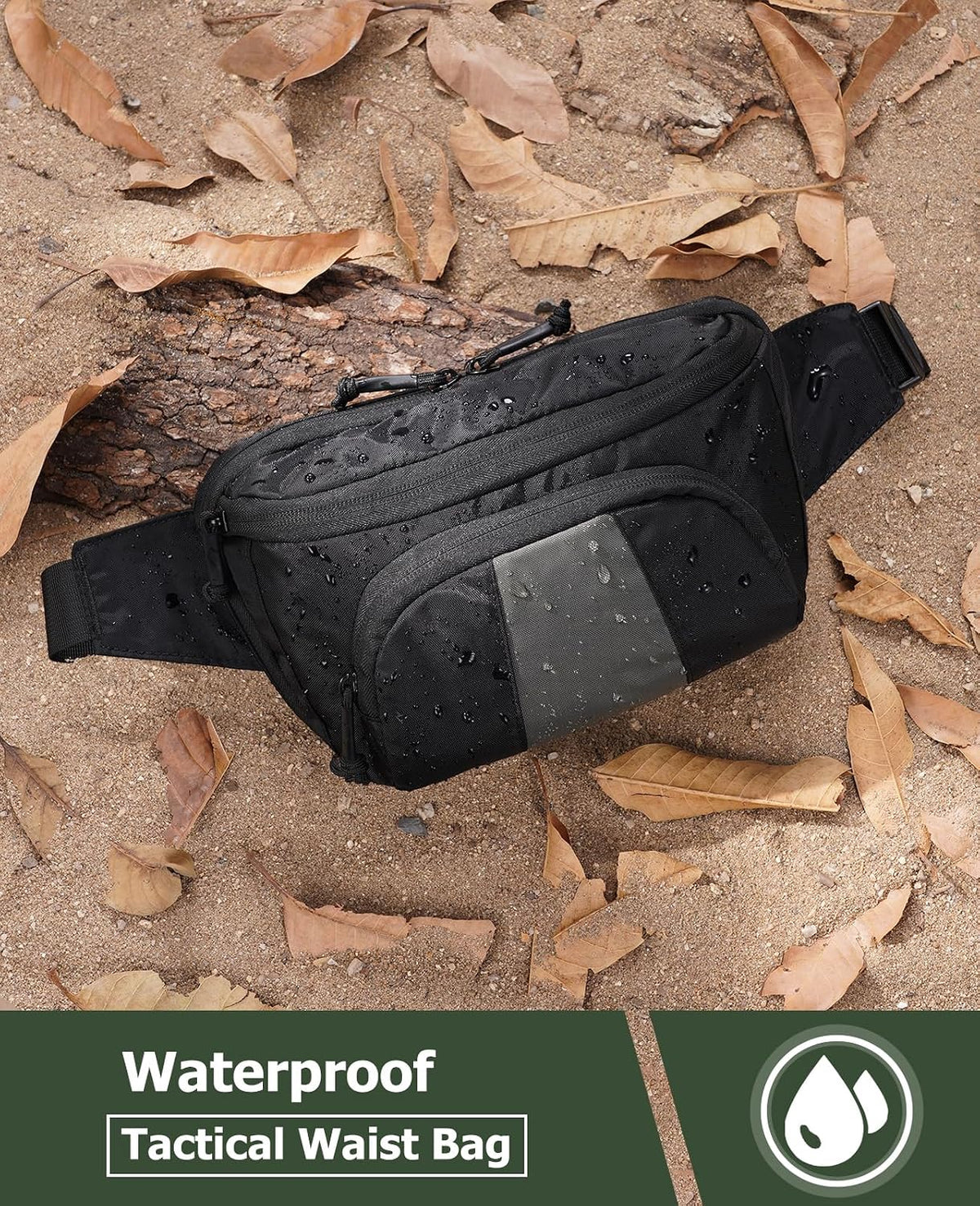 NOOLA Fanny Pack for Men Women with Extender Strap, Crossbody Waist Bag