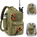 KastKing Blowbak Fishing Sling Bag, Fishing Backpack with Rod Holder