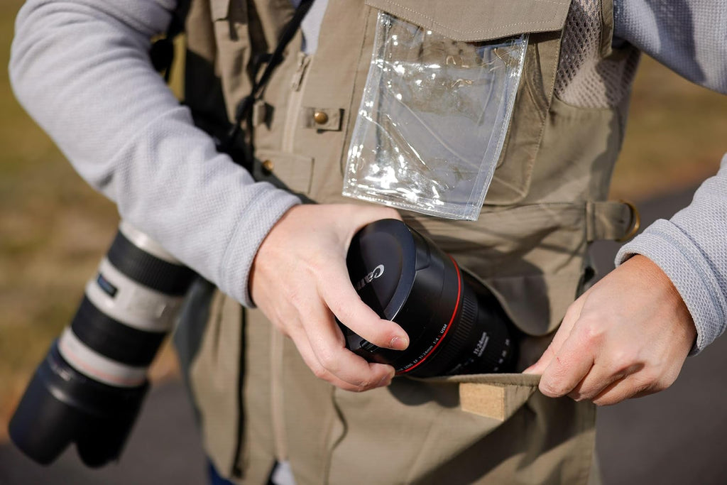 Domke Photography, fishing, Bird watching and Safari Vest for men and women