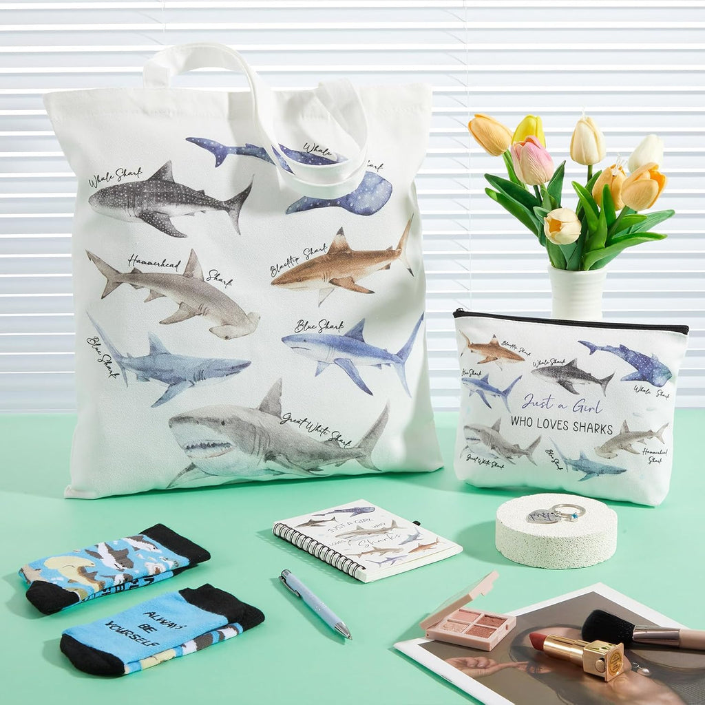 Gilprop 6 Pcs Ocean Fish Gifts for Ocean Lovers: Just Girl Who Loves Fish