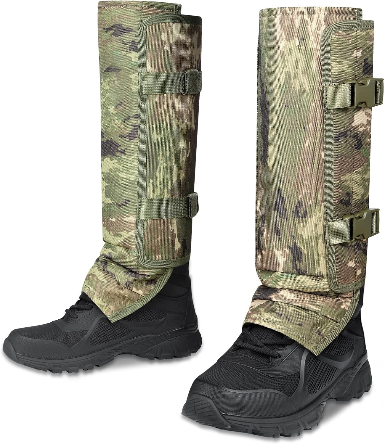 UIIHUNT Snake Gaiters, Waterproof Snake Chaps Snake Gaiter for Men Women, Adjustable Snake Bite Protection Snake Guards