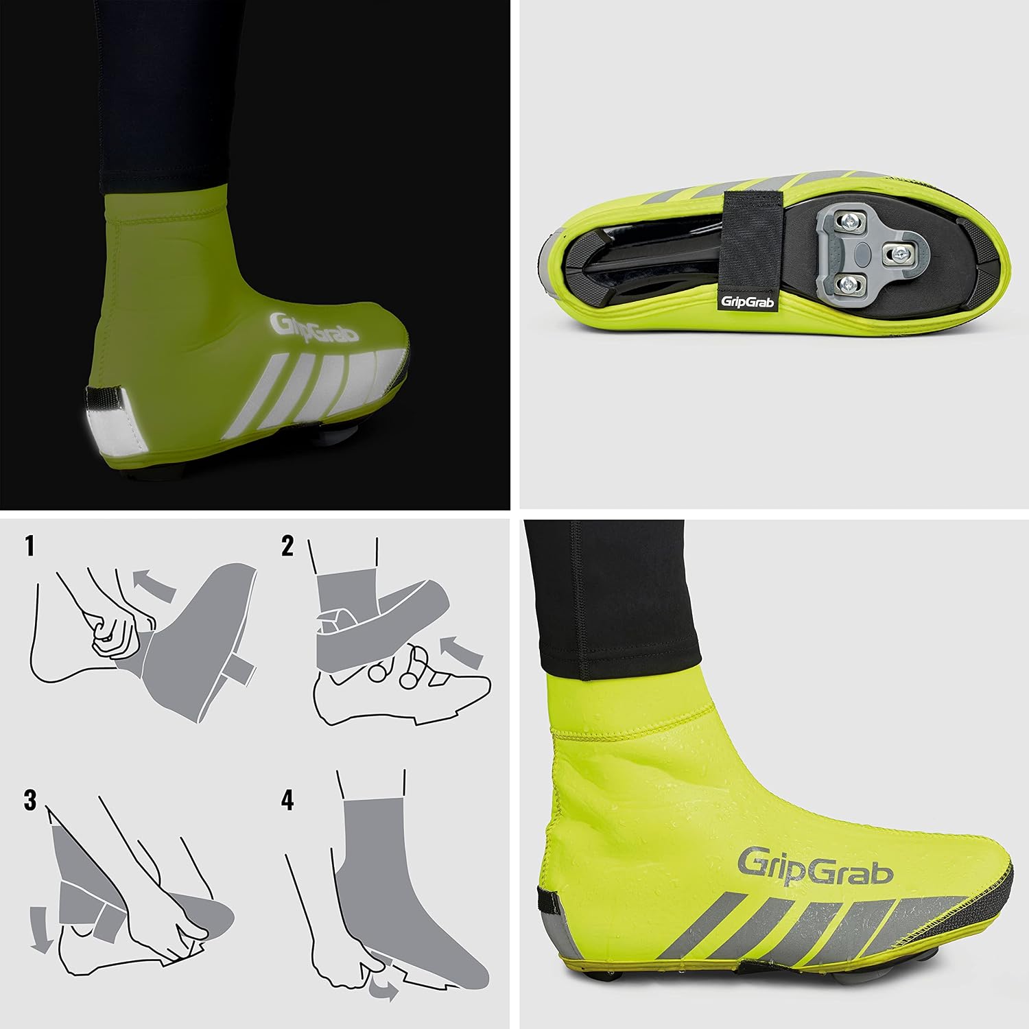 GripGrab RaceThermo Neoprene Winter Cycling Overshoes – Shoe Covers