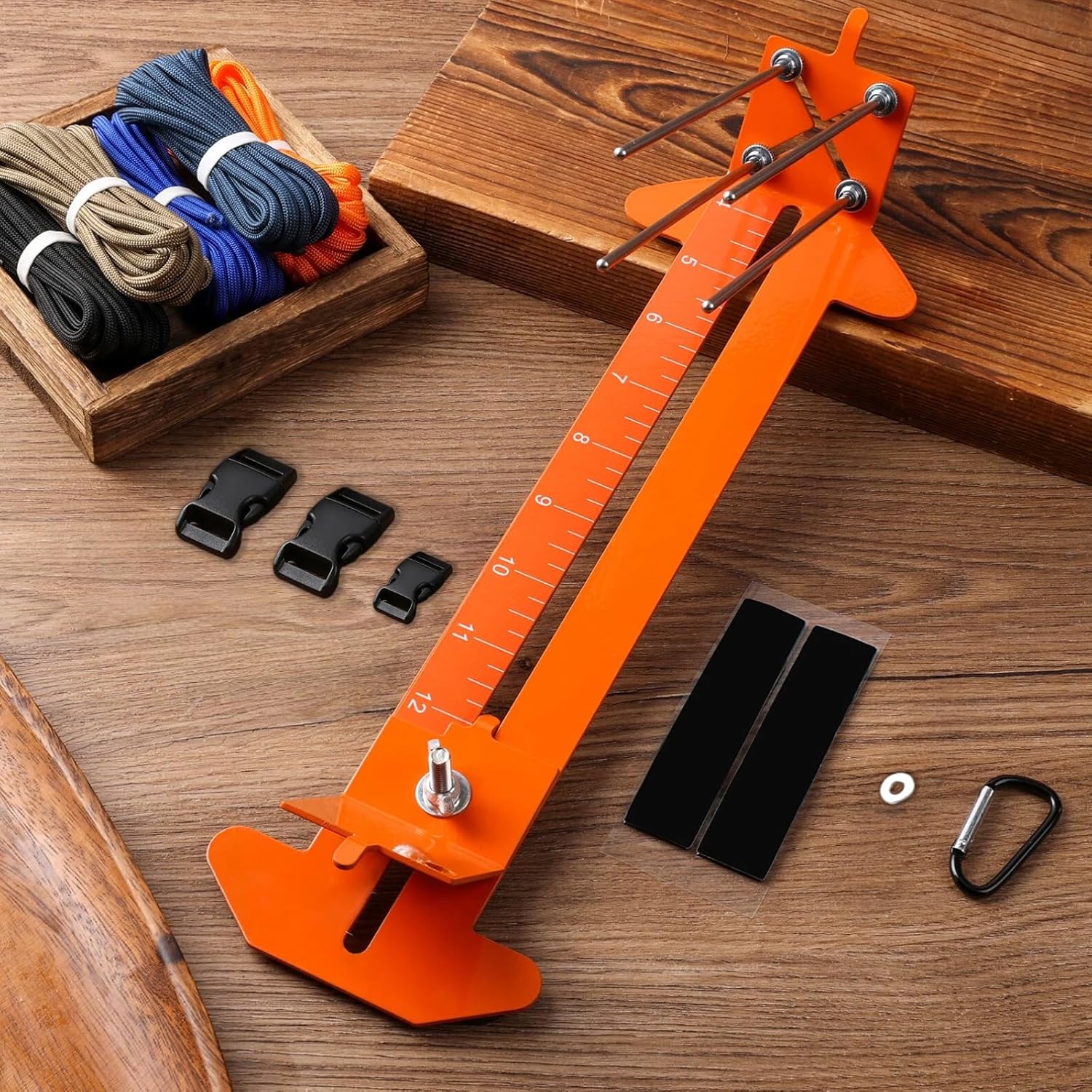KOKKOYA Metal Paracord Bracelet Jig Dog Collar Making Kit 4 to13 inch