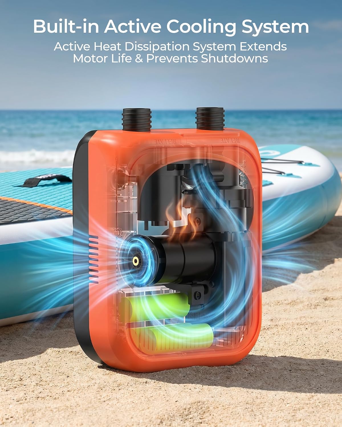 Paddle Board Electric Pump 13500mAh SUP Pump for Paddleboard