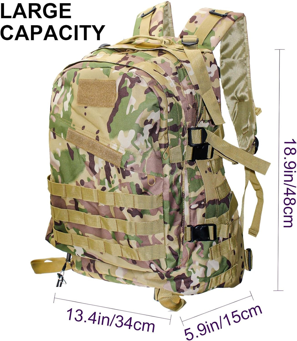Fishing Tackle Backpack Lightweight Water-Resistant Rod Holder Bag