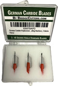 3 Pack Compatible German Carbide Blades Replacement Premium Fine Point for Craft Cutting Machines Compatible with Bridge Explore Air Expression 2 Explore One Maker 1 2 3