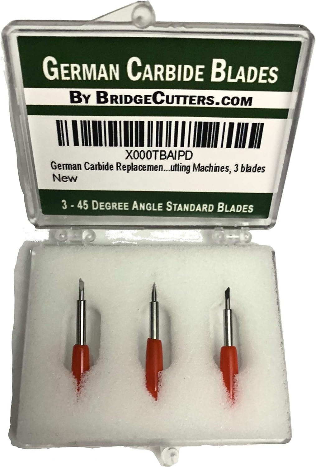 3 Pack Compatible German Carbide Blades Replacement Premium Fine Point for Craft Cutting Machines Compatible with Bridge Explore Air Expression 2 Explore One Maker 1 2 3