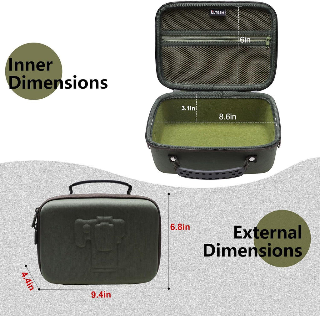 Small Camera Case Bag for Canon EOS Rebel T7/R50//R100 DSLR Camera Green