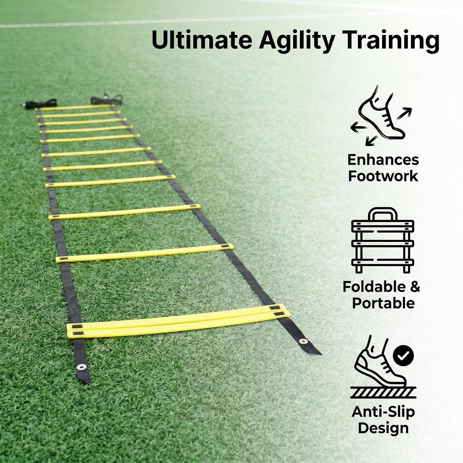 20ft Agility Ladder Training Ladder Speed