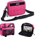 Goture Fishing Tackle Bag, Bait Binder with Detachable PVC Clear Sleeves