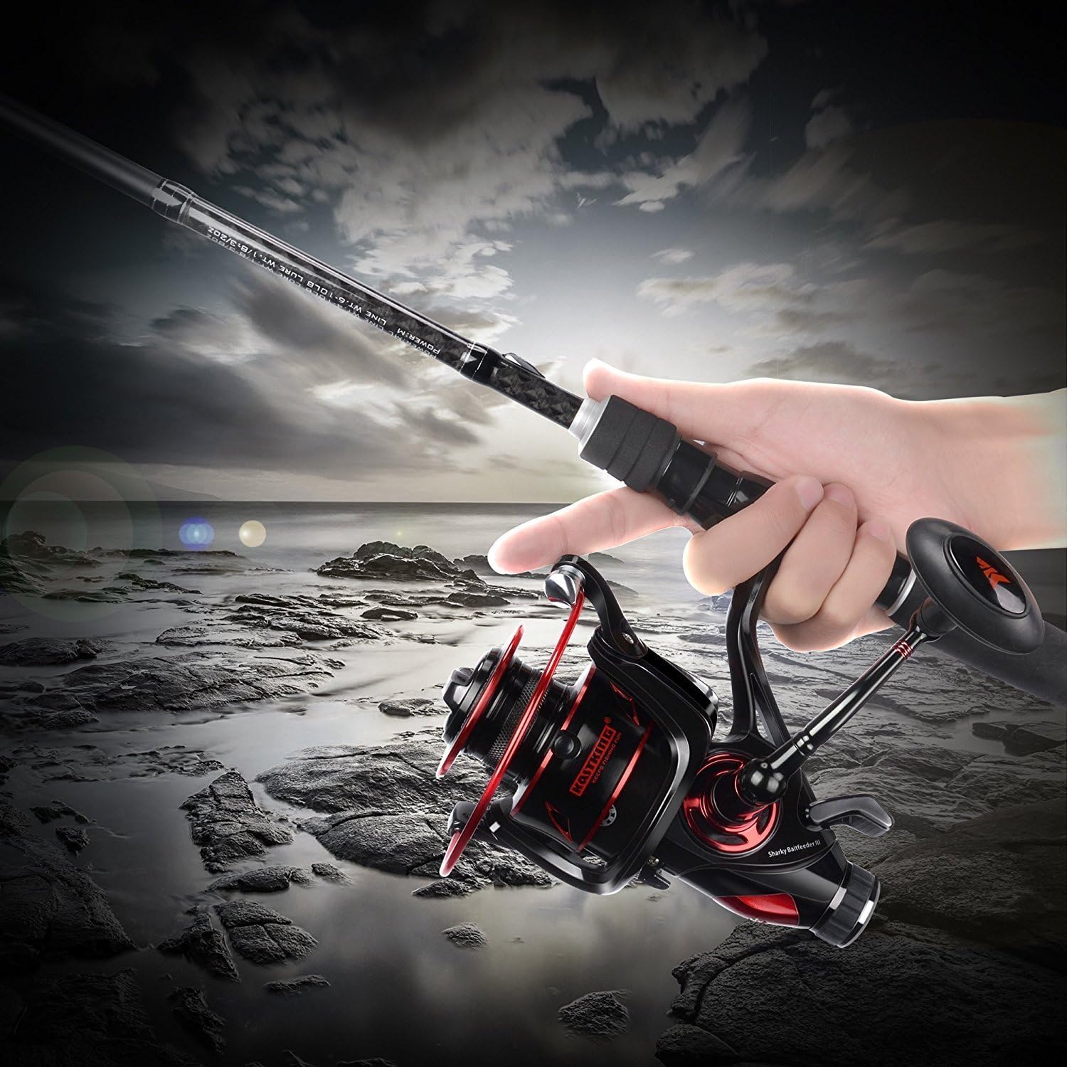 KastKing Sharky Baitfeeder III Spinning Reels with 5.5:1 Gear Ratio