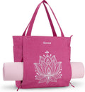 Gonex Yoga Mat Bag with Zipper Mat Carrier Canvas Gym Tote