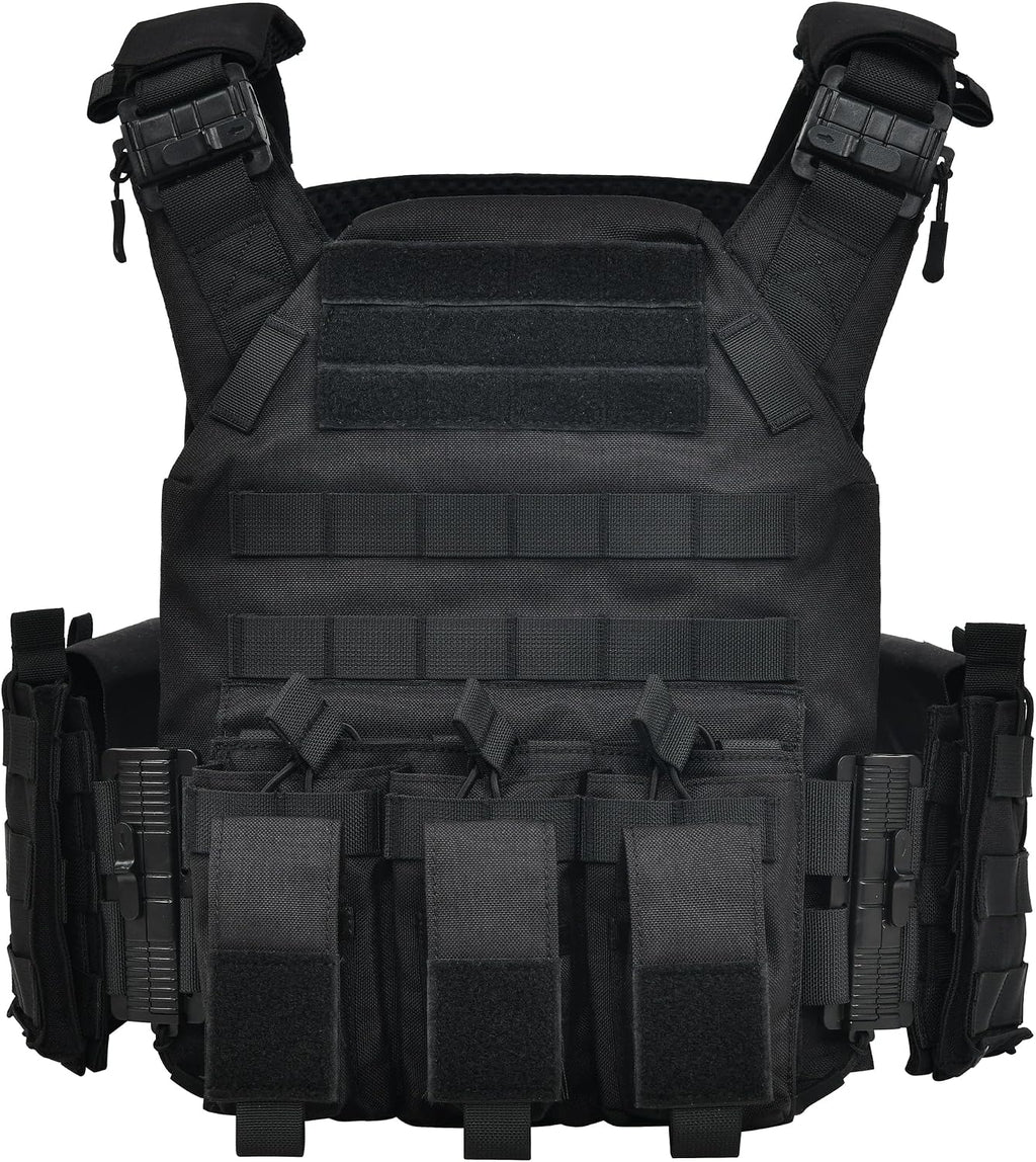 GFIRE Tactical Vest, Quick Release Lightweight Breathable Vest for Training