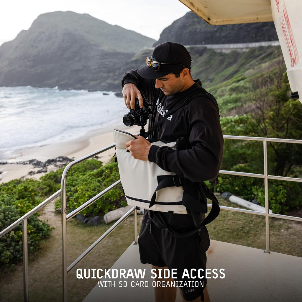 WANDRD PRVKE Lite Camera Backpack, Yuma Tan, Built-In Camera Cube
