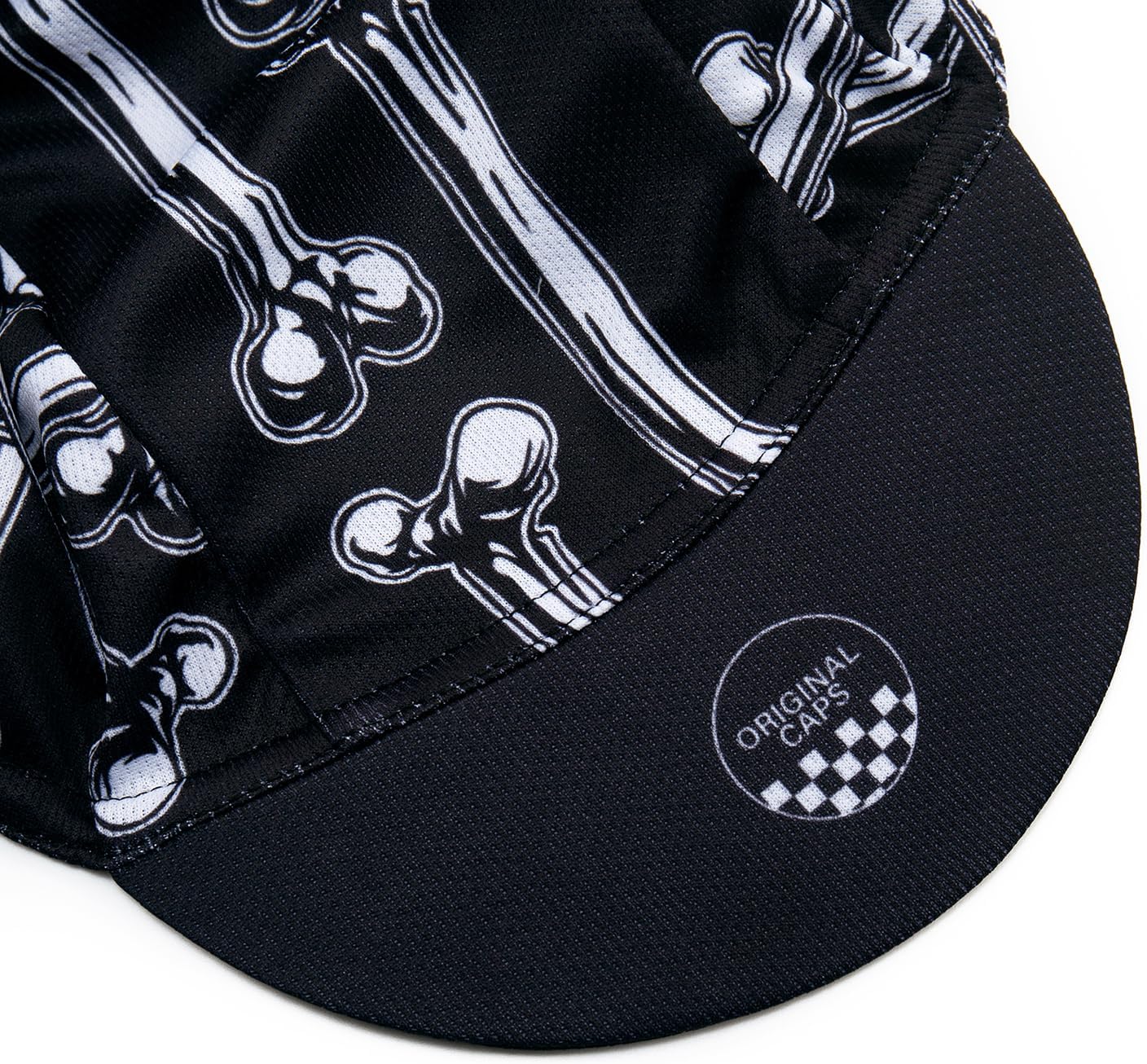 Cycling Cap with Sun Visor, Lightweight Polyester Bike Hat for Men & Women