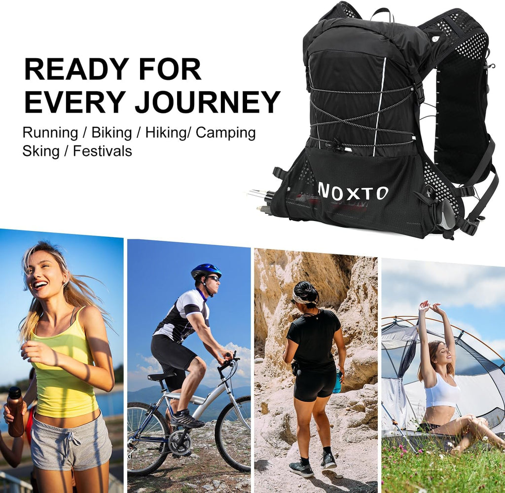 IX INOXTO Running Vest Hydration Backpack, Lightweight Running Backpack