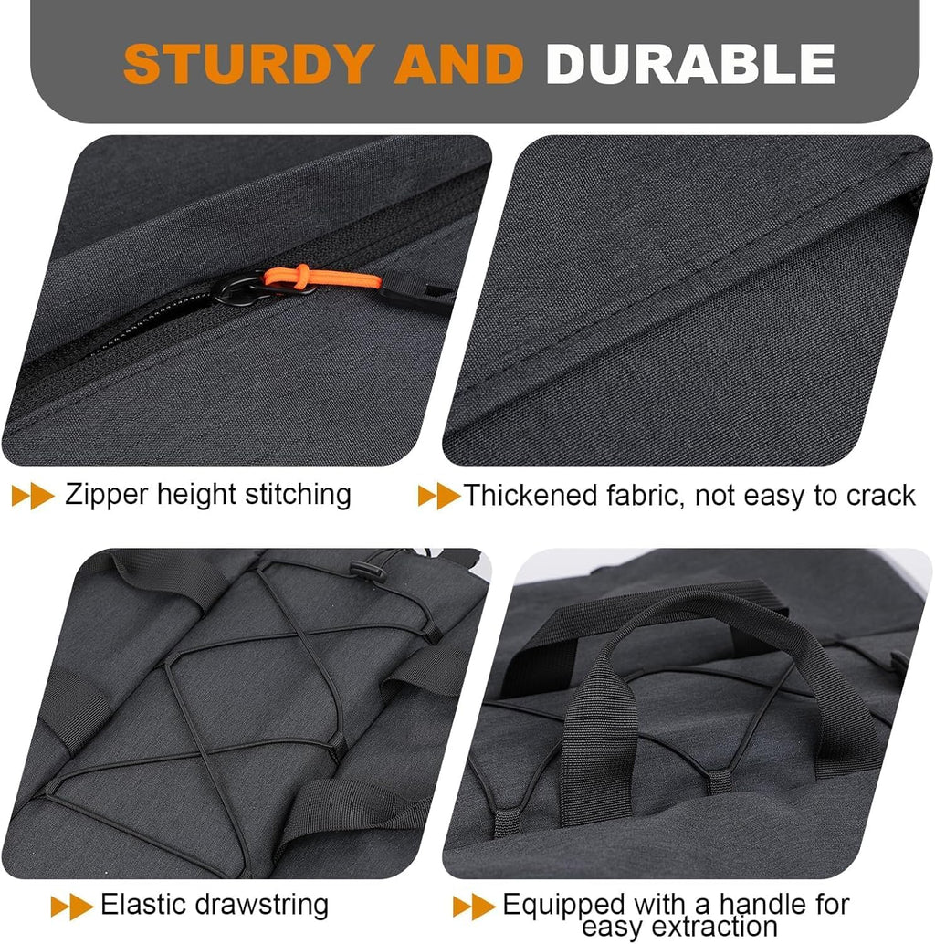 NDakter Bike Panniers, 35L Waterproof Panniers Bike Saddle Bags for Rear Rack, Expandable Double Bicycle Trunk Bag with Reflective Strips,E-bike Accessories for Commute and Mountain Cycling Travel