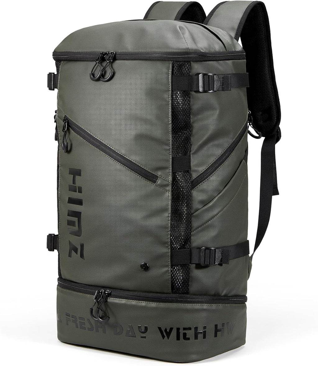Lunch Backpack Cooler Compartment Insulated, Green