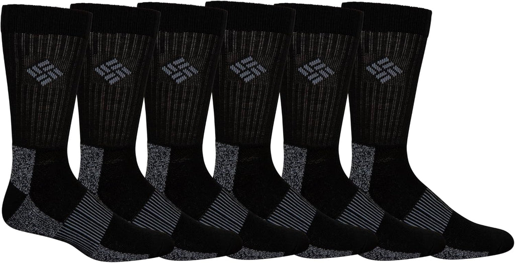 Columbia Mens Moisture Control Basic Crew 4-Pack
