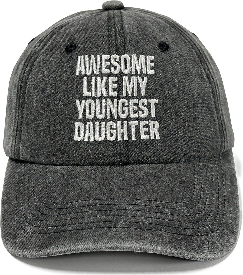 Dad Hat for Father Embroidered Adjustable Baseball Cap for Men Women