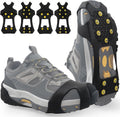 2 Pairs Ice Cleats Snow Traction Grips Crampons for Boot Ice Shoes 10 Studs