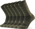 Ortis Merino Wool Socks for Men Outdoor Hiking Casual Soft Cushion Crew