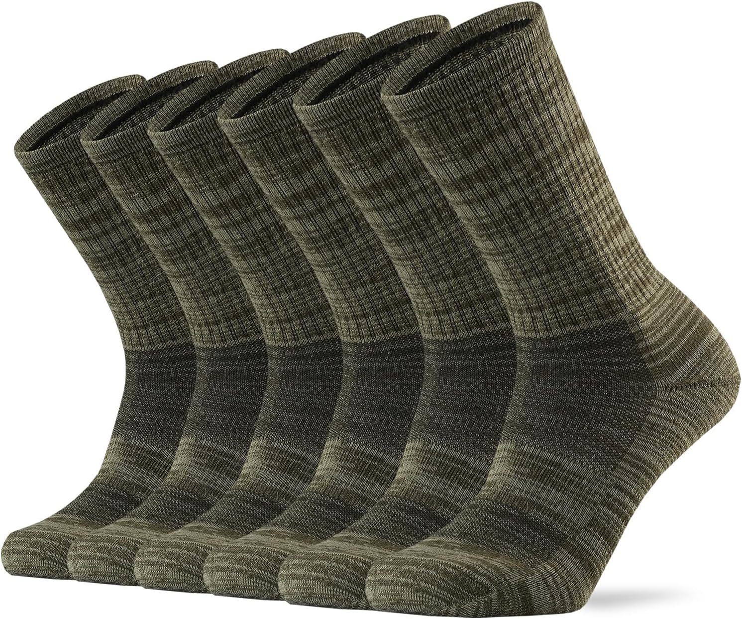 Ortis Merino Wool Socks for Men Outdoor Hiking Casual Soft Cushion Crew