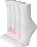 Hanes Women's Socks, 4-pack, Absolute Active Cushioned Moisture-wicking Best Women's Socks, Crew, Ankle and No Show