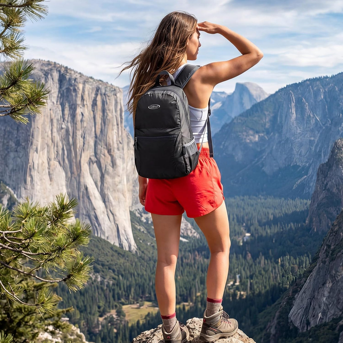 G4Free 20L Small Packable Travel Hiking Backpack for Men Women