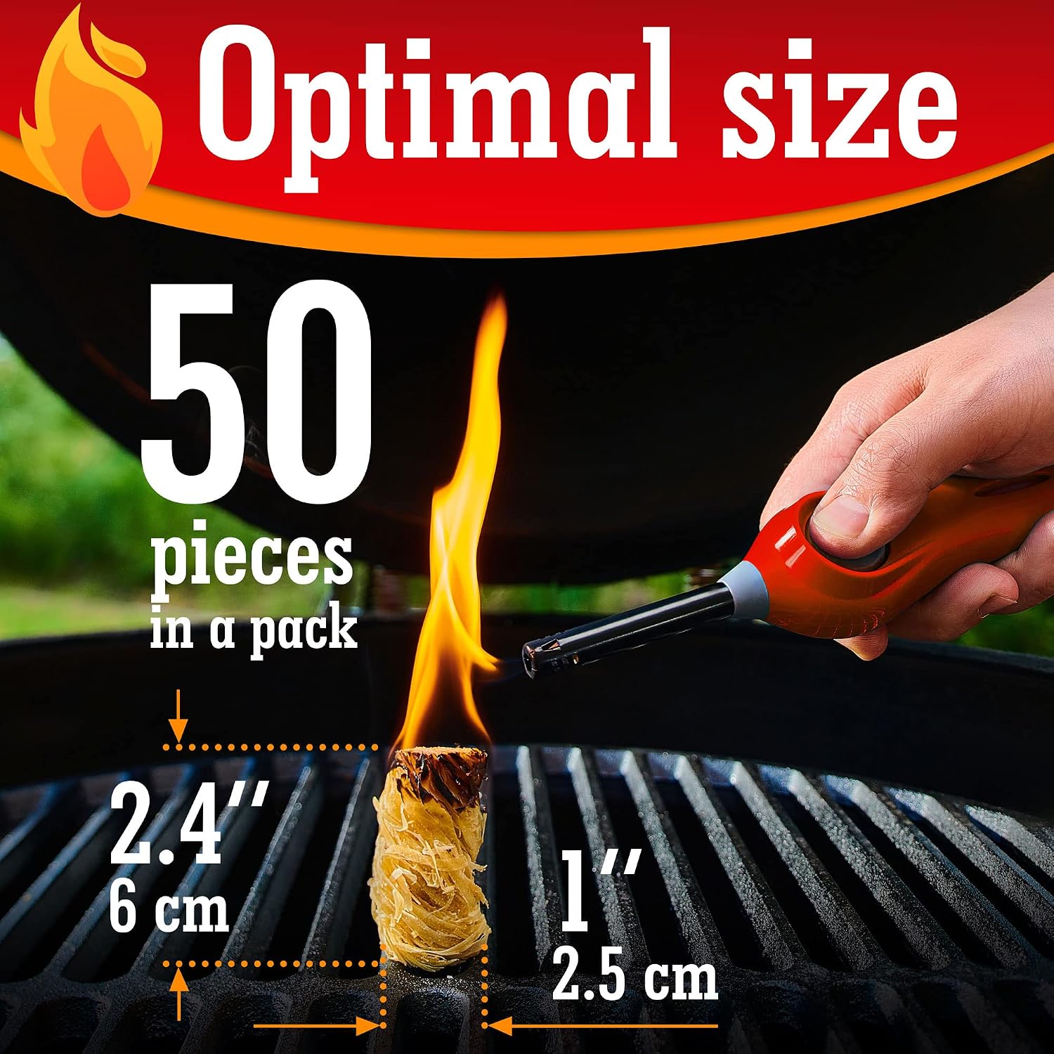 All Natural Wood Fire Starters: Fireplace Camping Charcoal Starter Grill BBQ Chimney Wood Stove Campfires Fire Pit. Fatwood Sticks. Camp Firestarter, Fire Tools. Fire Starter Outdoor/Indoor/Travel