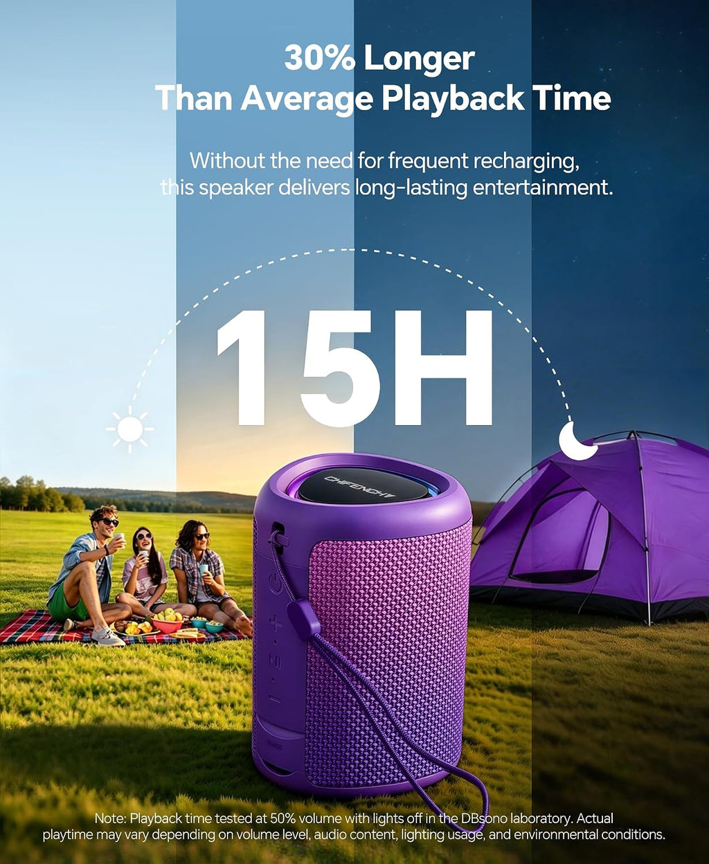 Portable Bluetooth Speaker Beach Essentials: IPX5 Waterproof for Outdoor