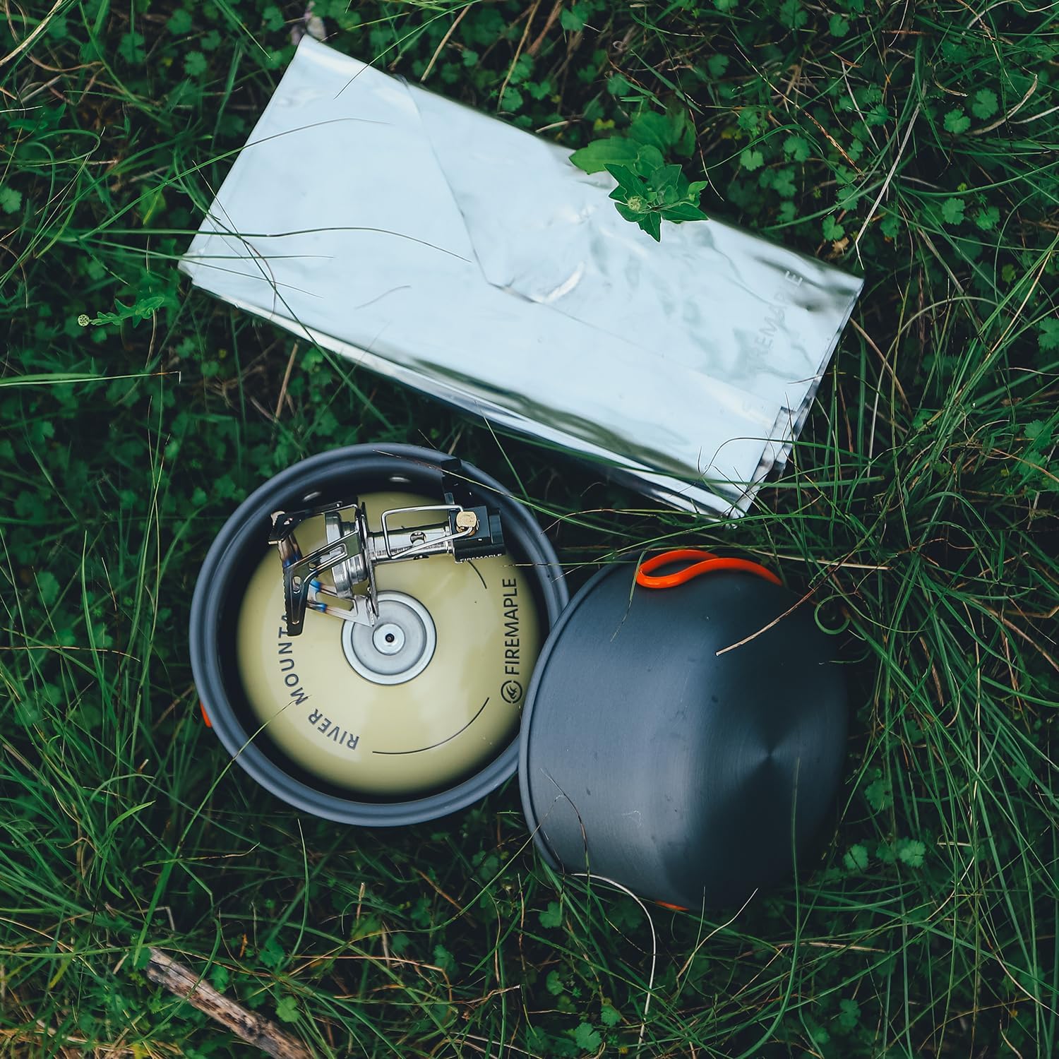 Fire-Maple Camping Pot Bowl Foldable Backpacking Solo Cooking Set