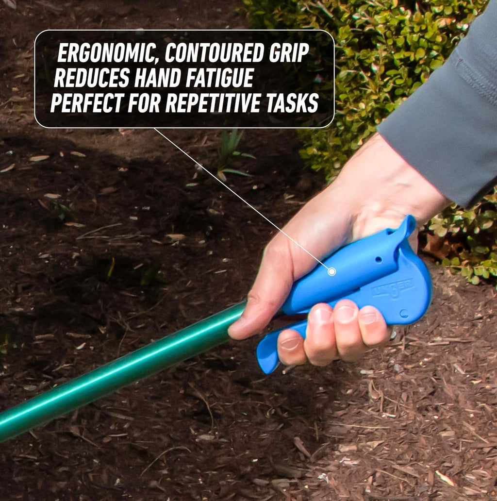 Unger Professional 36” Nifty Nabber, 2 Count, Reacher Grabber Tool, Trash Picker Upper, Built-in Magnet and Ergonomic Grip, Outdoor Claw Pickup, Reaching Assist for Seniors, Safely Perform Tasks