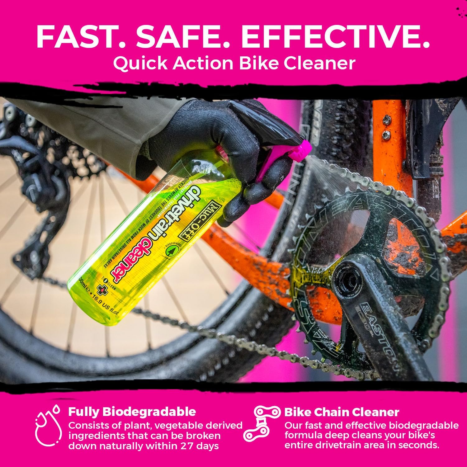 Muc-Off Drivetrain Cleaner & Degreaser Spray