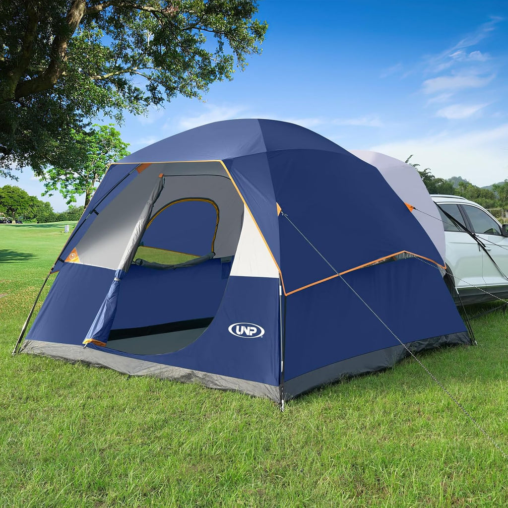 UNP SUV Dome Tent for Camping Outdoor 6 Person Car Camping Tent