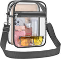 USPECLARE Clear Purse for Stadium Events Transparent Messenger Bag