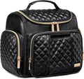 Large Leather Toiletry Bag for Women Men,Bathroom Bag,Water Resistant Shower Bag,Makeup Bag,Portable Shower Caddy for College Dorm,Hanging Travel Toiletry Bag with Transparent Waterproof Phone Pocket