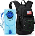 Maelstrom Lightweight Hydration Hiking Backpack with 2L/3L Water Bladder