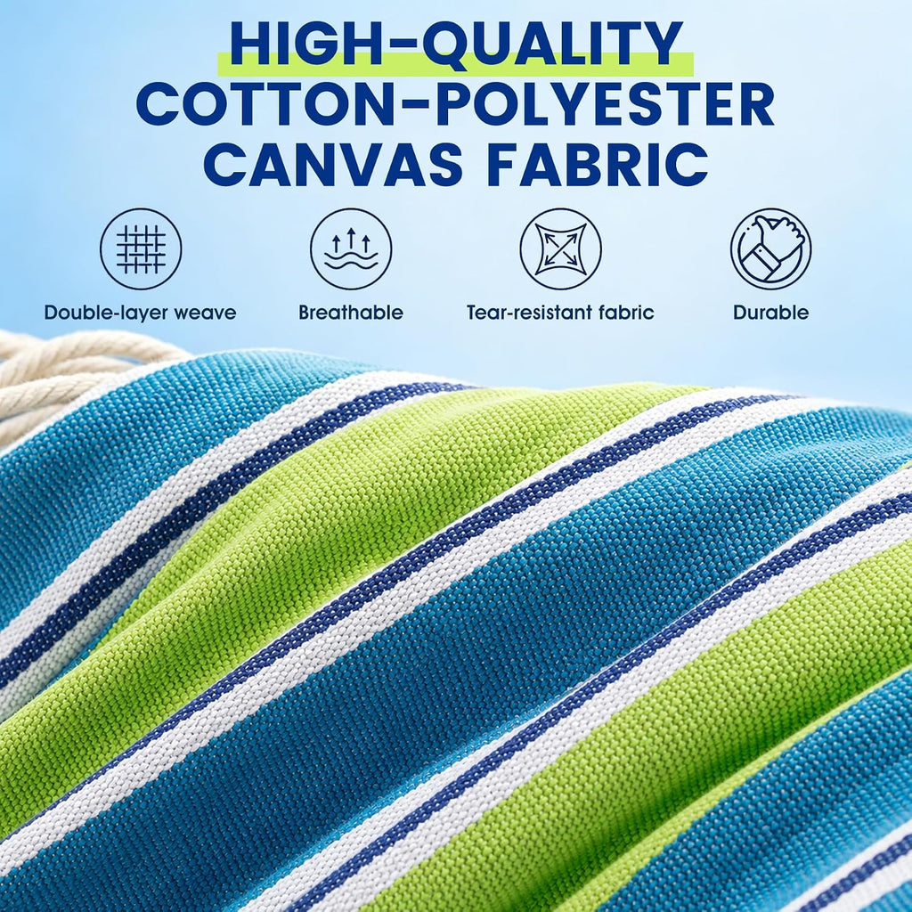 DeeprBetter Cotton Camping Hammock for Outside